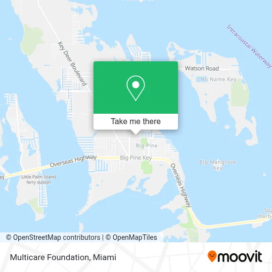 Multicare Foundation map
