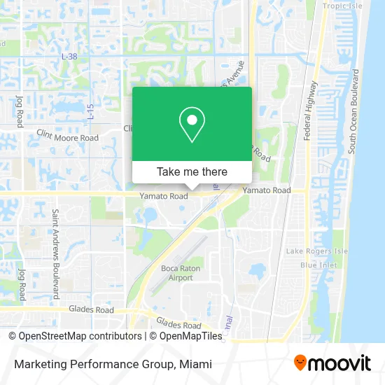 Marketing Performance Group map