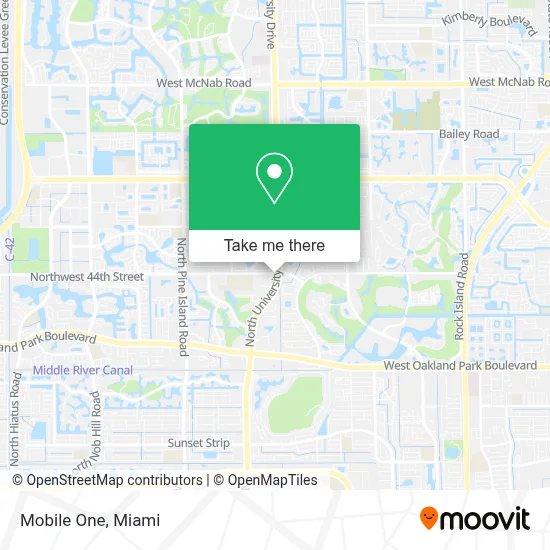 Mobile One map