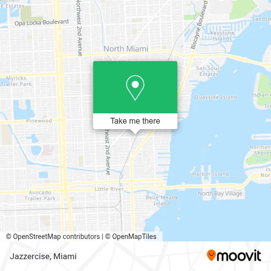 Jazzercise map