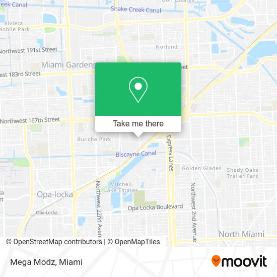 Mega Modz map