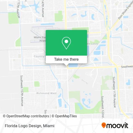 Florida Logo Design map