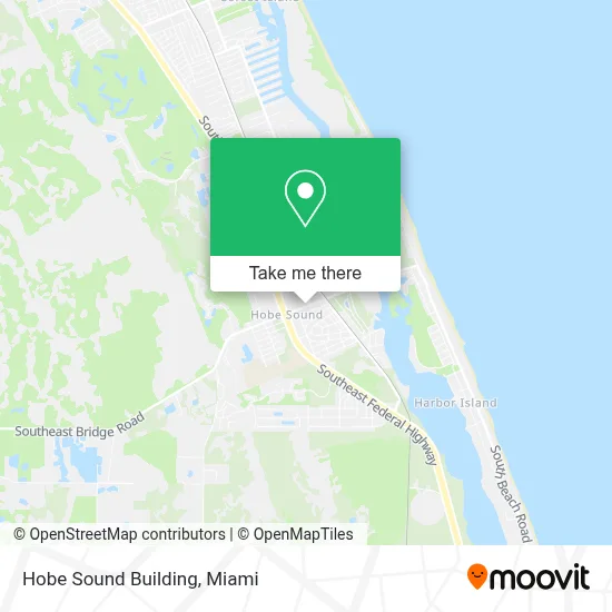 Hobe Sound Building map