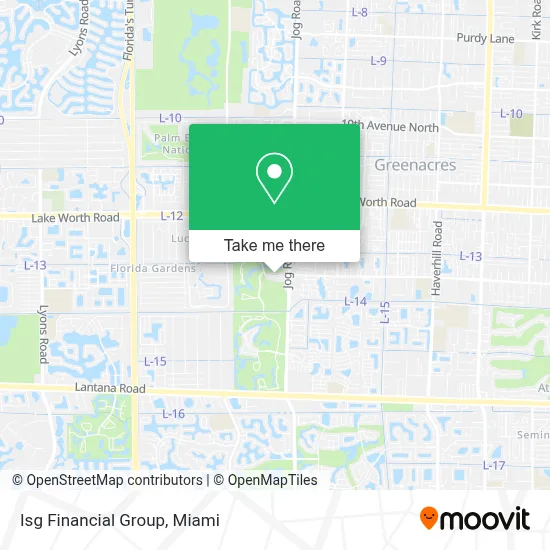 Isg Financial Group map