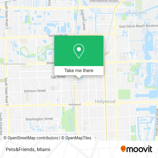 Pets&Friends map