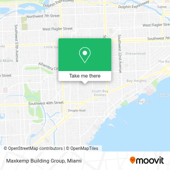 Maxkemp Building Group map
