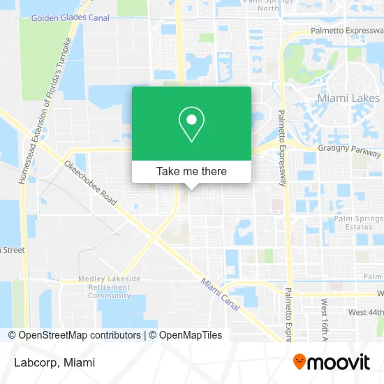 Labcorp map