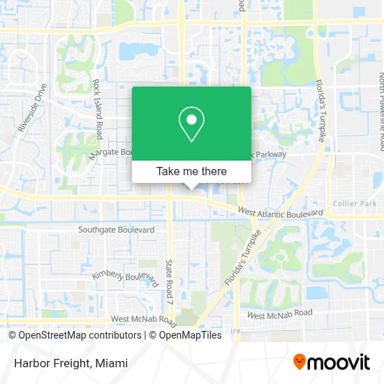 Harbor Freight map