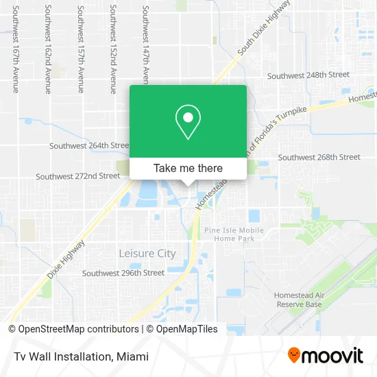 Tv Wall Installation map