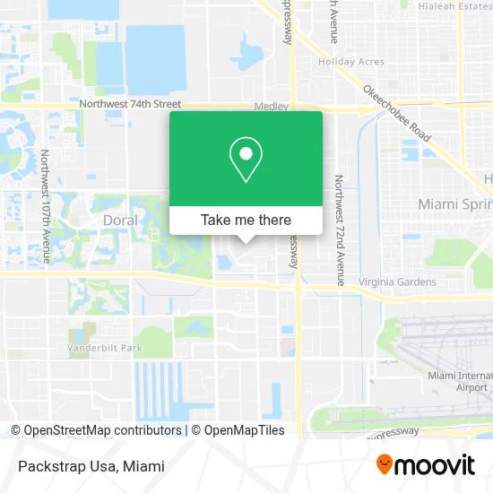 Packstrap Usa map