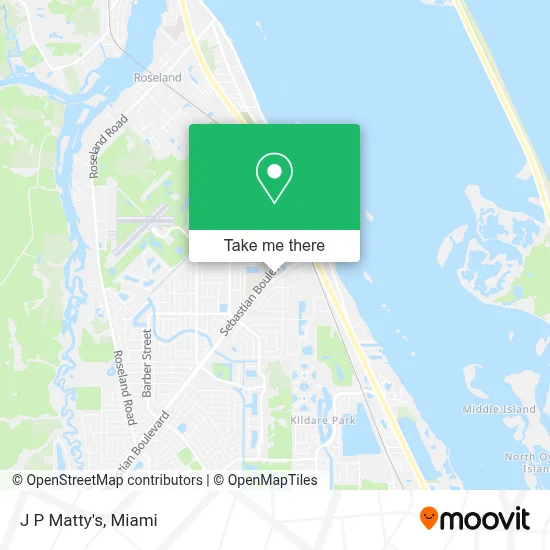 J P Matty's map