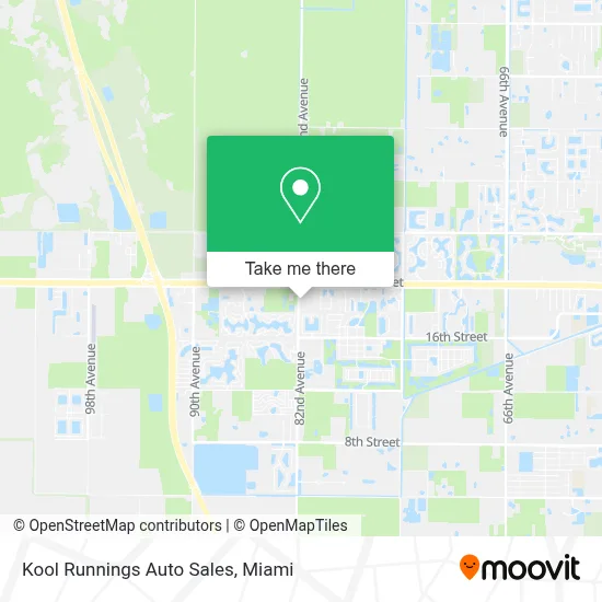Kool Runnings Auto Sales map