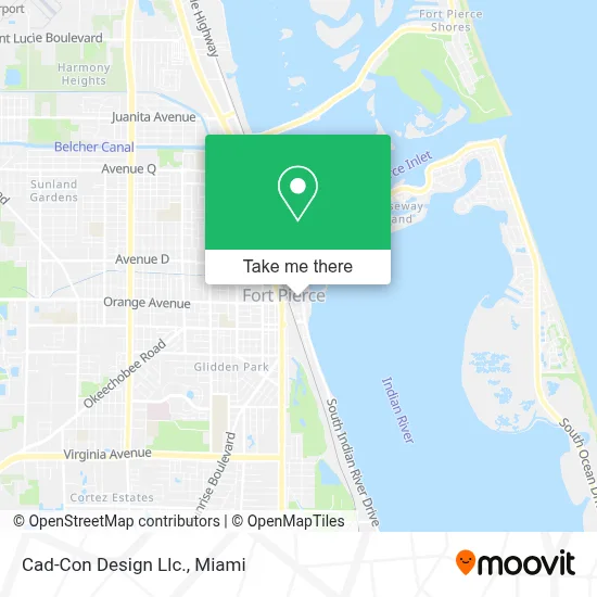 Cad-Con Design Llc. map