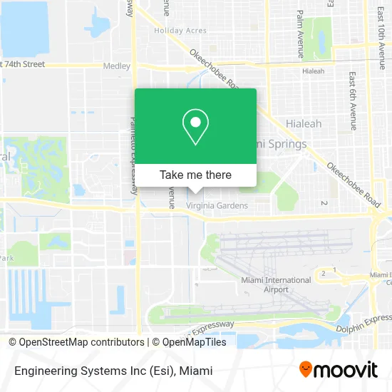 Engineering Systems Inc (Esi) map