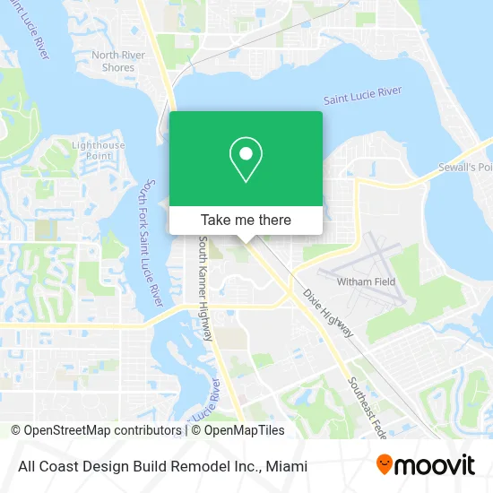 All Coast Design Build Remodel Inc. map