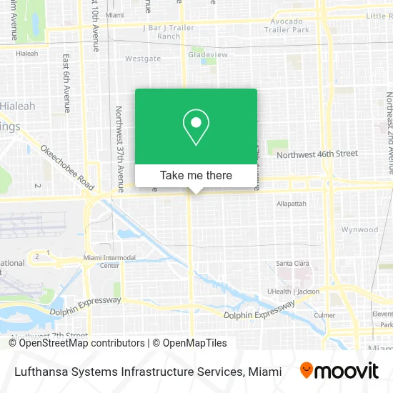 Lufthansa Systems Infrastructure Services map