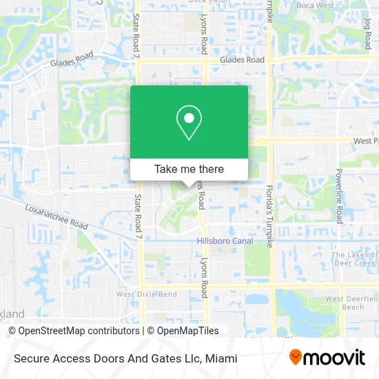 Secure Access Doors And Gates Llc map