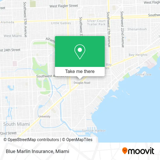 Blue Marlin Insurance map