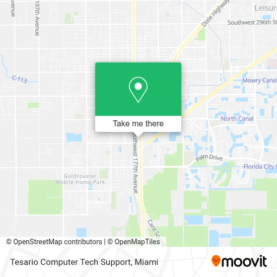 Tesario Computer Tech Support map