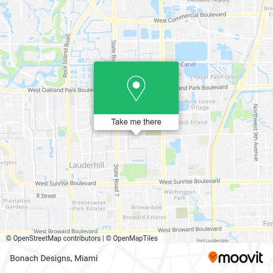 Bonach Designs map
