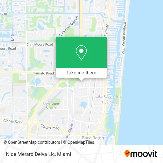 Nide Merard Delva Llc map