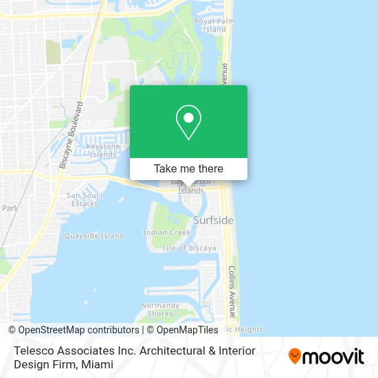 Telesco Associates Inc. Architectural & Interior Design Firm map