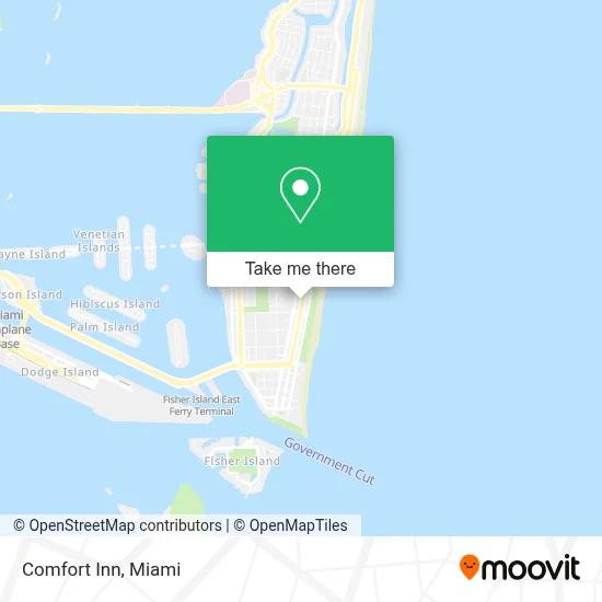 Comfort Inn map