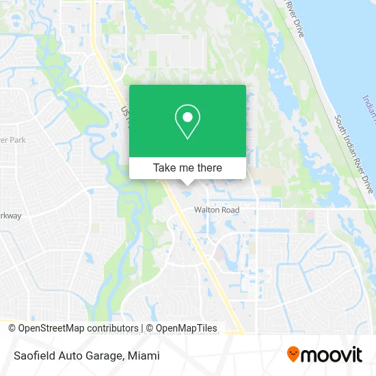 Saofield Auto Garage map