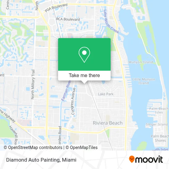 Diamond Auto Painting map