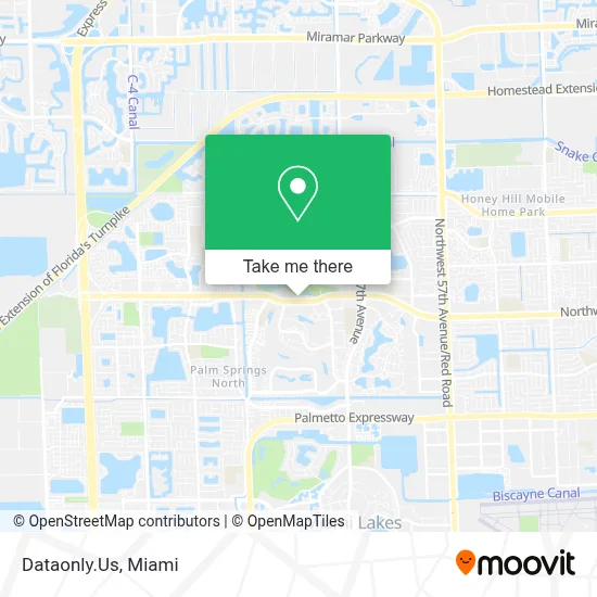 Dataonly.Us map