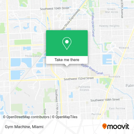 Gym Machine map