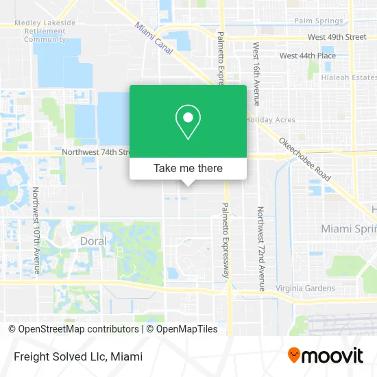 Freight Solved Llc map