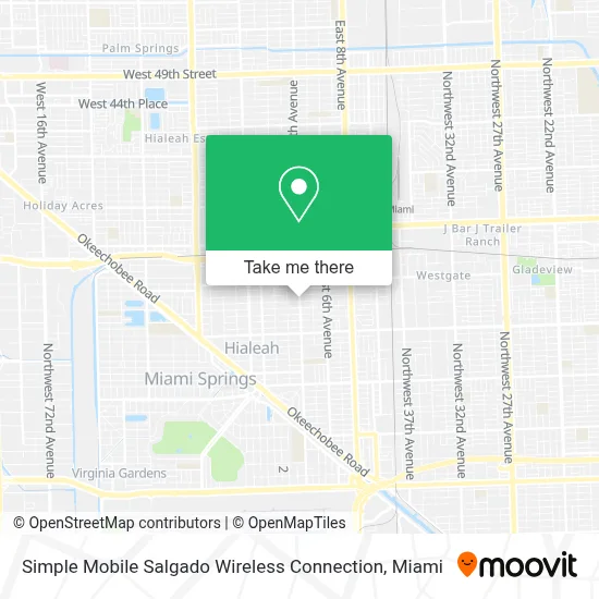 Simple Mobile Salgado Wireless Connection map
