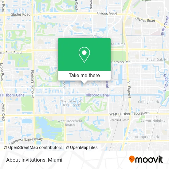 About Invitations map