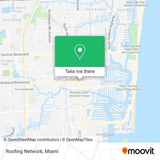 Roofing Network map