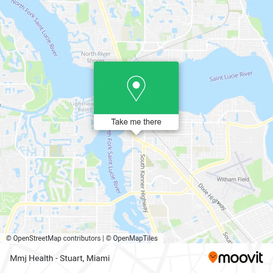 Mmj Health - Stuart map