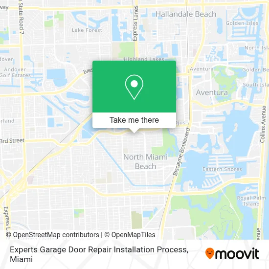 Experts Garage Door Repair Installation Process map