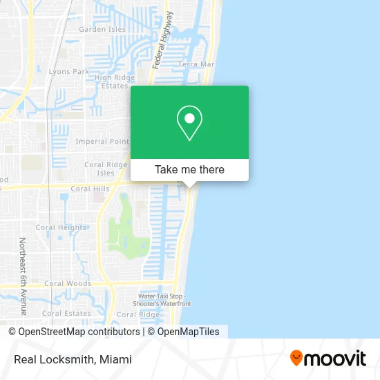 Real Locksmith map