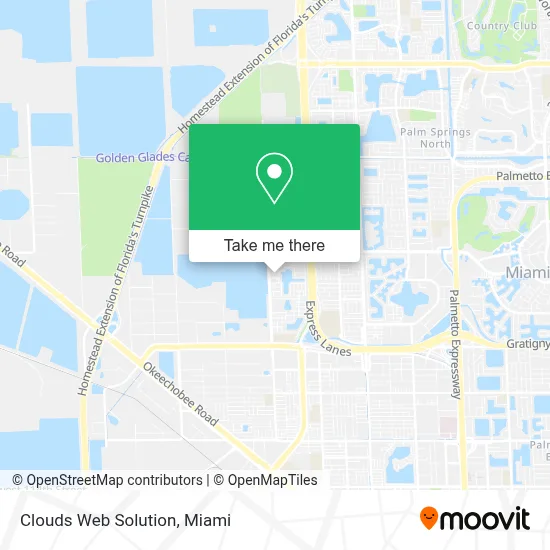 Clouds Web Solution map