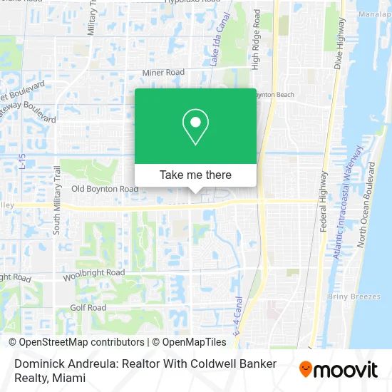 Dominick Andreula: Realtor With Coldwell Banker Realty map