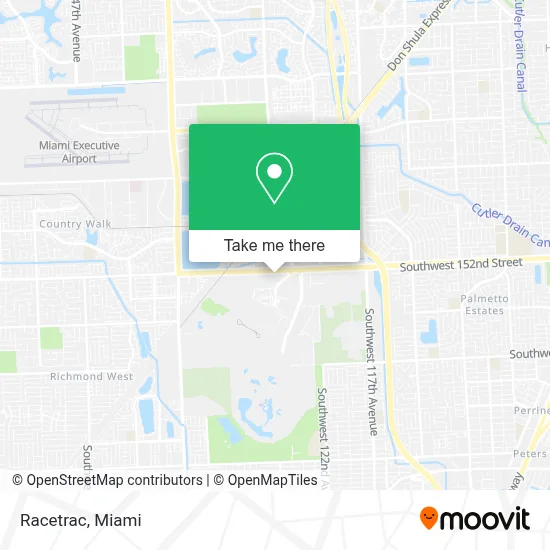 Racetrac map