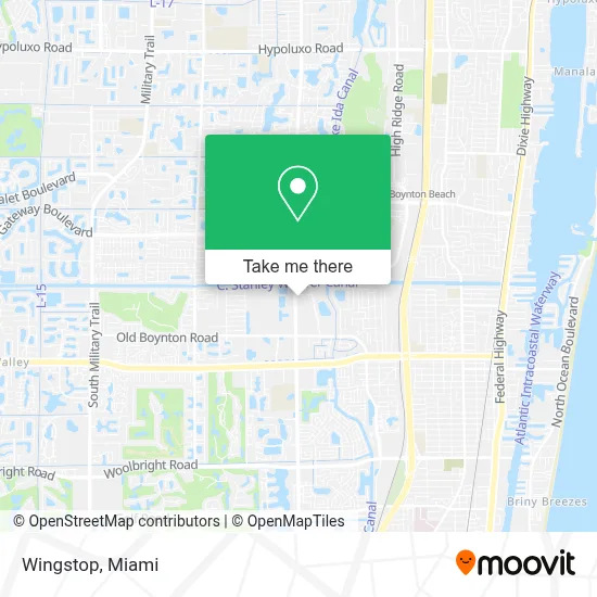 Wingstop map