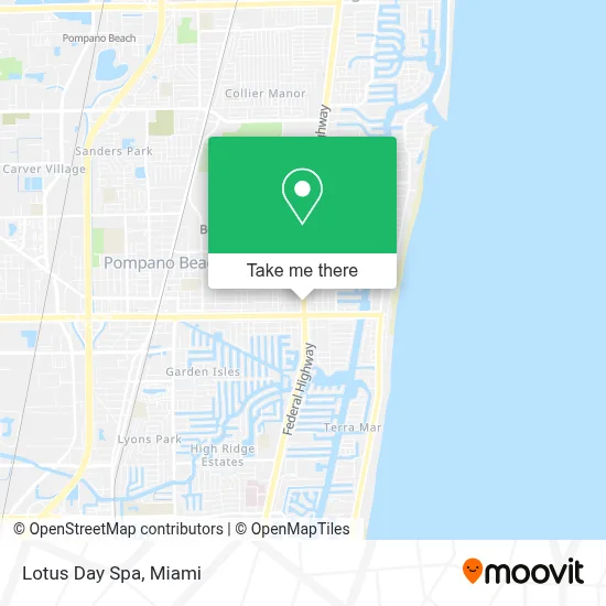 Lotus Day Spa map