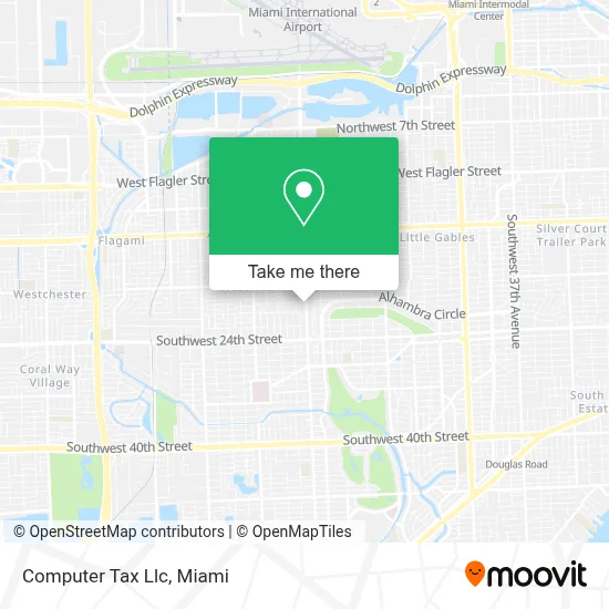 Computer Tax Llc map