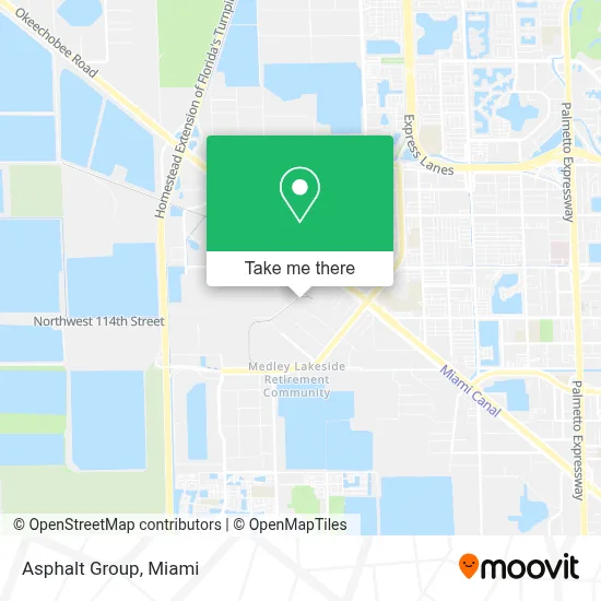 Asphalt Group map