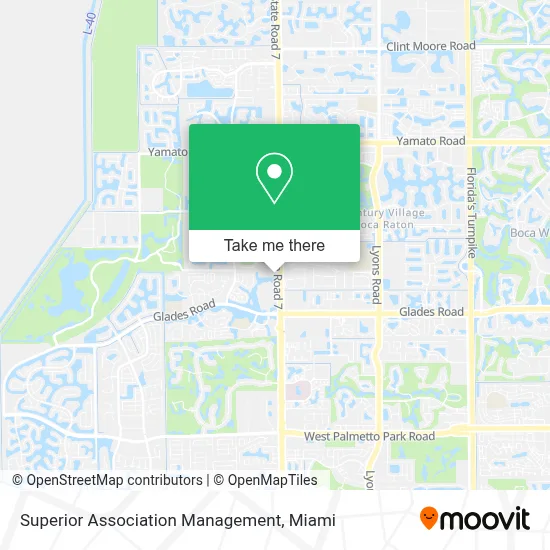 Superior Association Management map