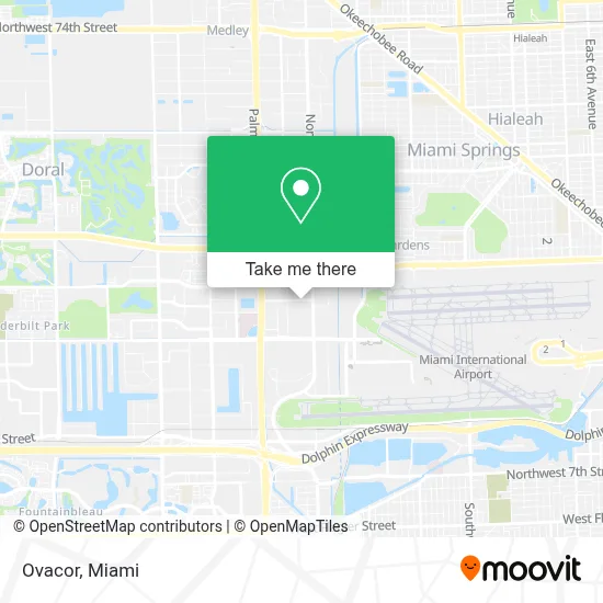 Ovacor map