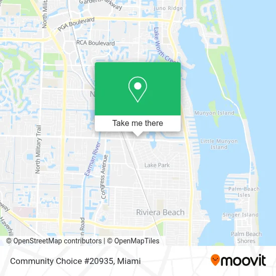 Community Choice #20935 map