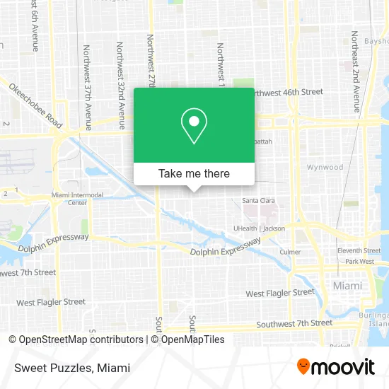 Sweet Puzzles map