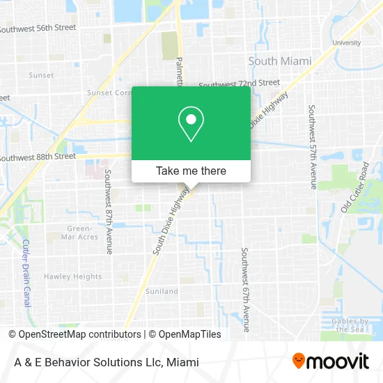 A & E Behavior Solutions Llc map